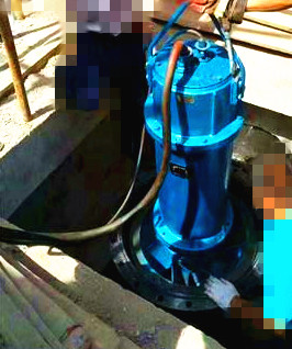 QH潜水混流泵使用现场图片